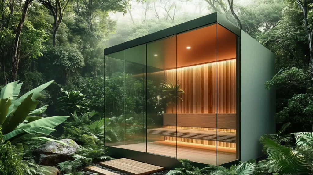 Wellness and spa interior concept for the Forest Village project in Madeira (photo 1)